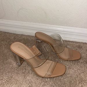 Clear High Heels